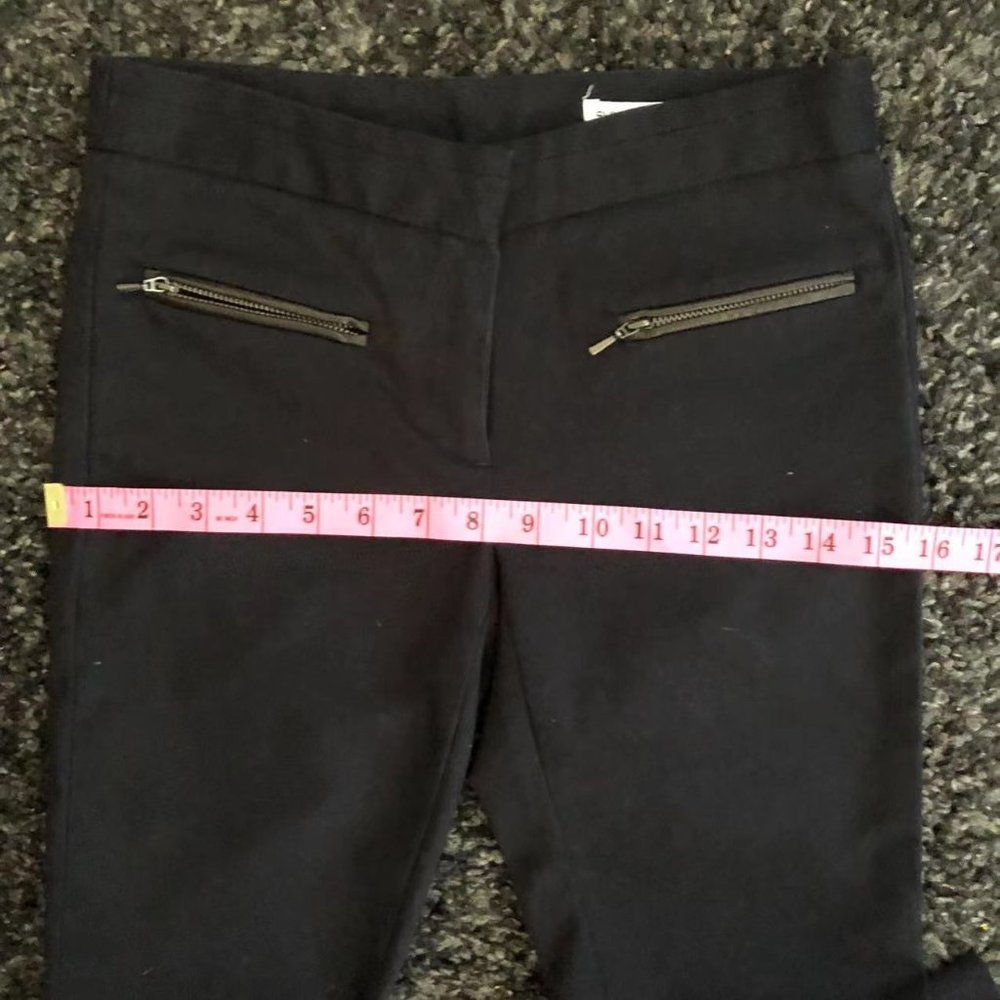 Club Monaco Emily Black Slack Size 0 - Picture 15 of 16